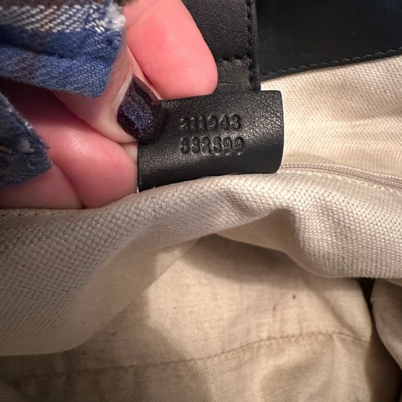 Gucci Guccissima Large Sukey Tote Bag Black - Picture 5 of 5